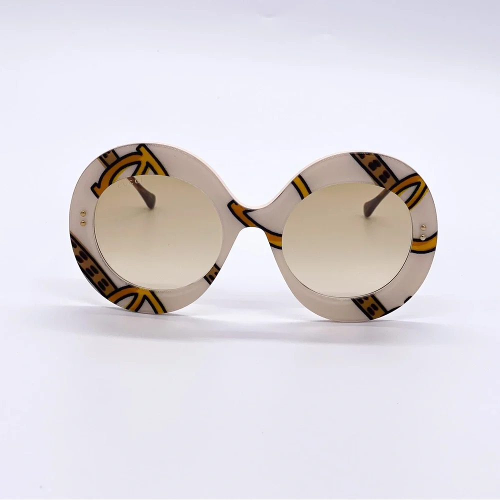 NEW GUCCI SUNGLASSES GG0894S 003 WOMEN GOLD GUCCI GG0894S - Picture 4 of 11
